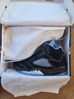 Jordan 5 university blue brand new size 12