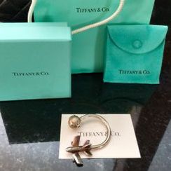  Tiffany & Co. Sterling Silver Keychain. New.