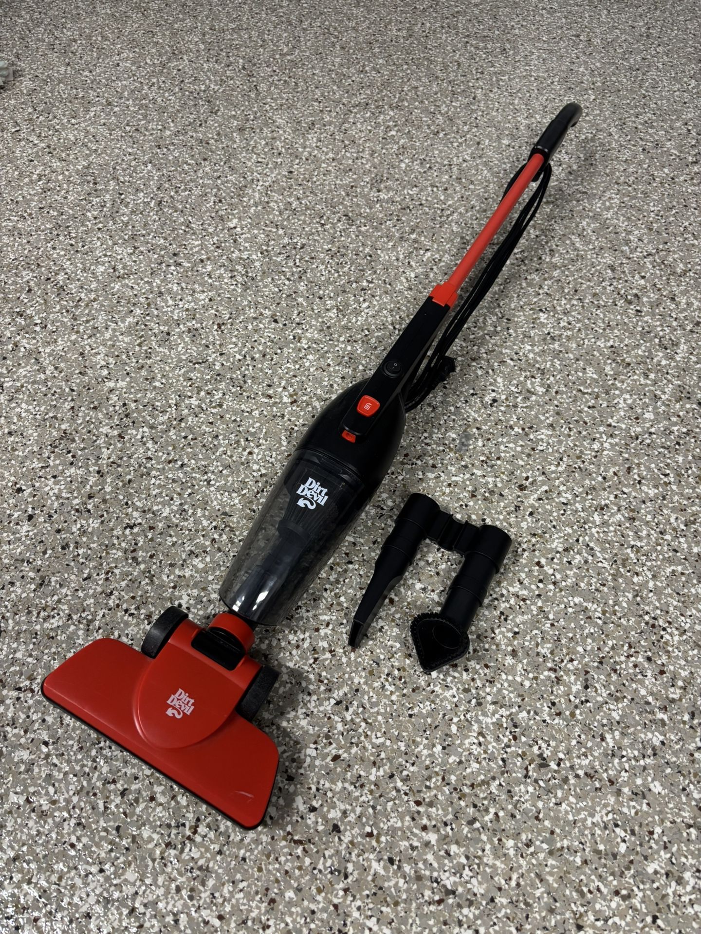 Dirt Devil 3-in-1 Lightweight Corded Stick Vacuum Cleaner and Handheld with LED Lights