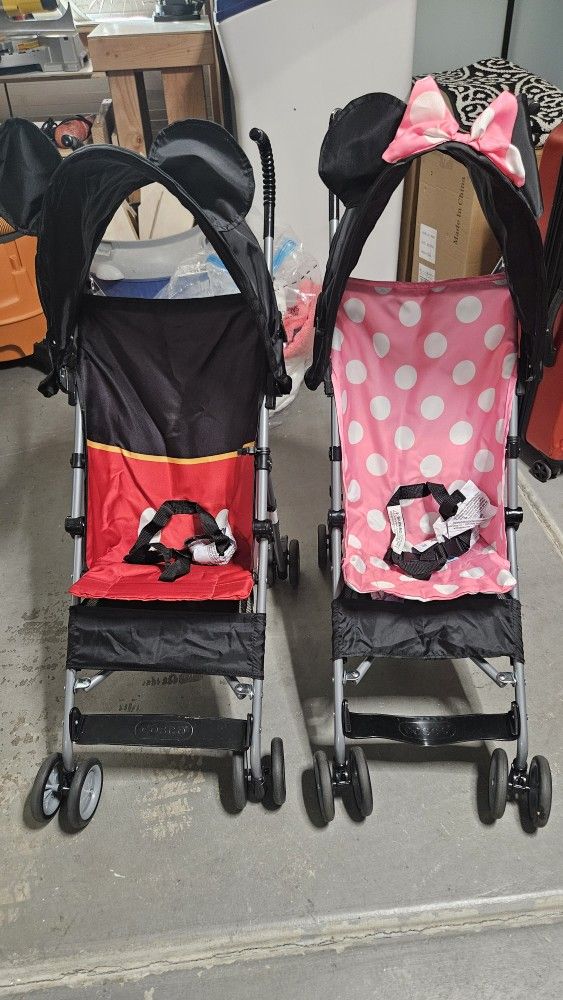 Disney Baby Strollers (Mickey and Minnie)