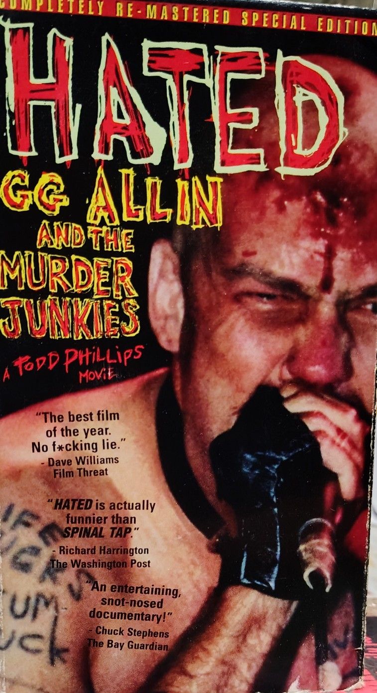 G G Allin Hated VHS 