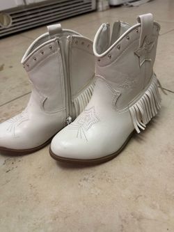 Girls cowgirl boots size 12
