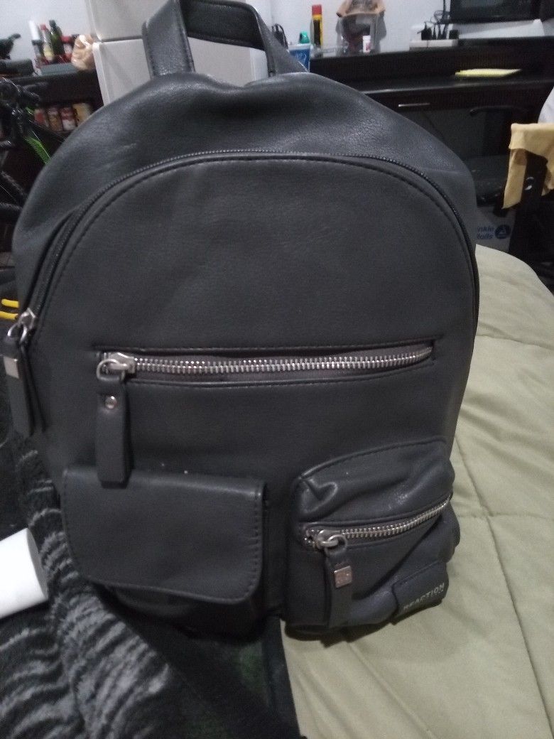 Leather Kennith Cole Backpack/Purse