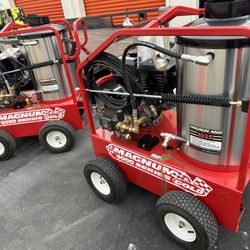 Magnum 4000 SERIES GOLD Hot Pressure Washer Only Asking $4000 Each (financing Available) 