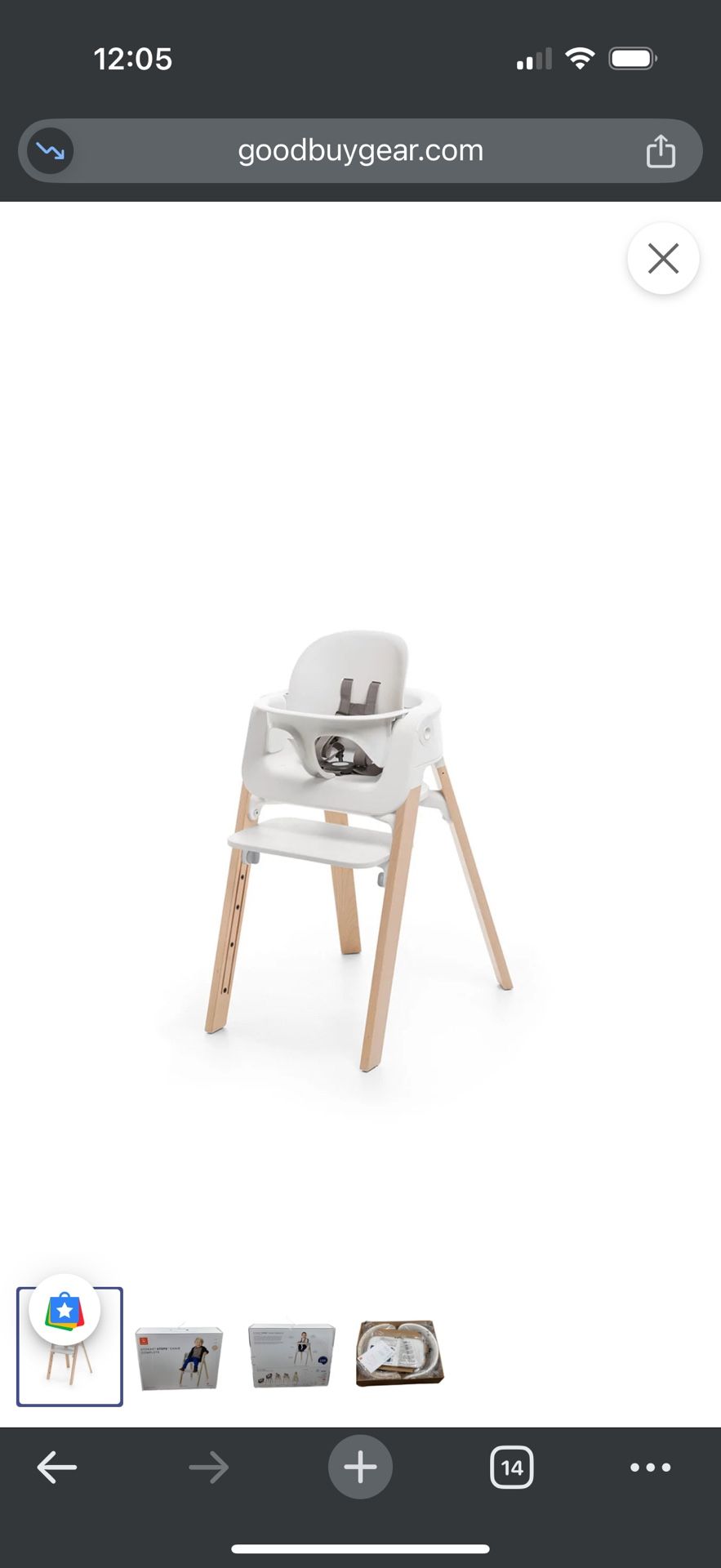 Stokke Steps Complete Highchair