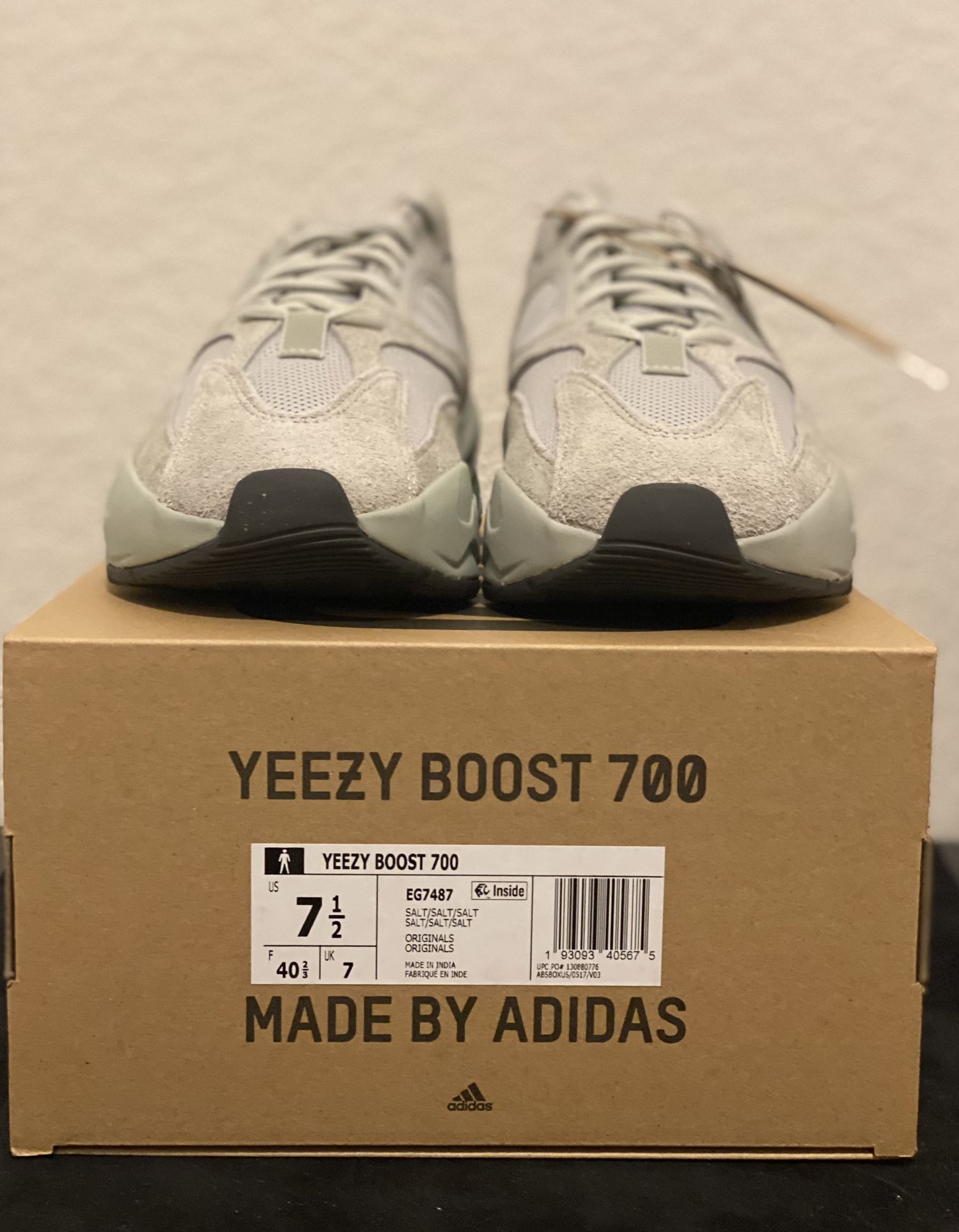 adidas yeezy boost 700 box Hi-Res Red  Moneykickz and pops of black and bright orange. Boost 700 Yeezy Salt Box