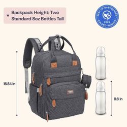 BabbleRoo Diaper Bag Backpack 
