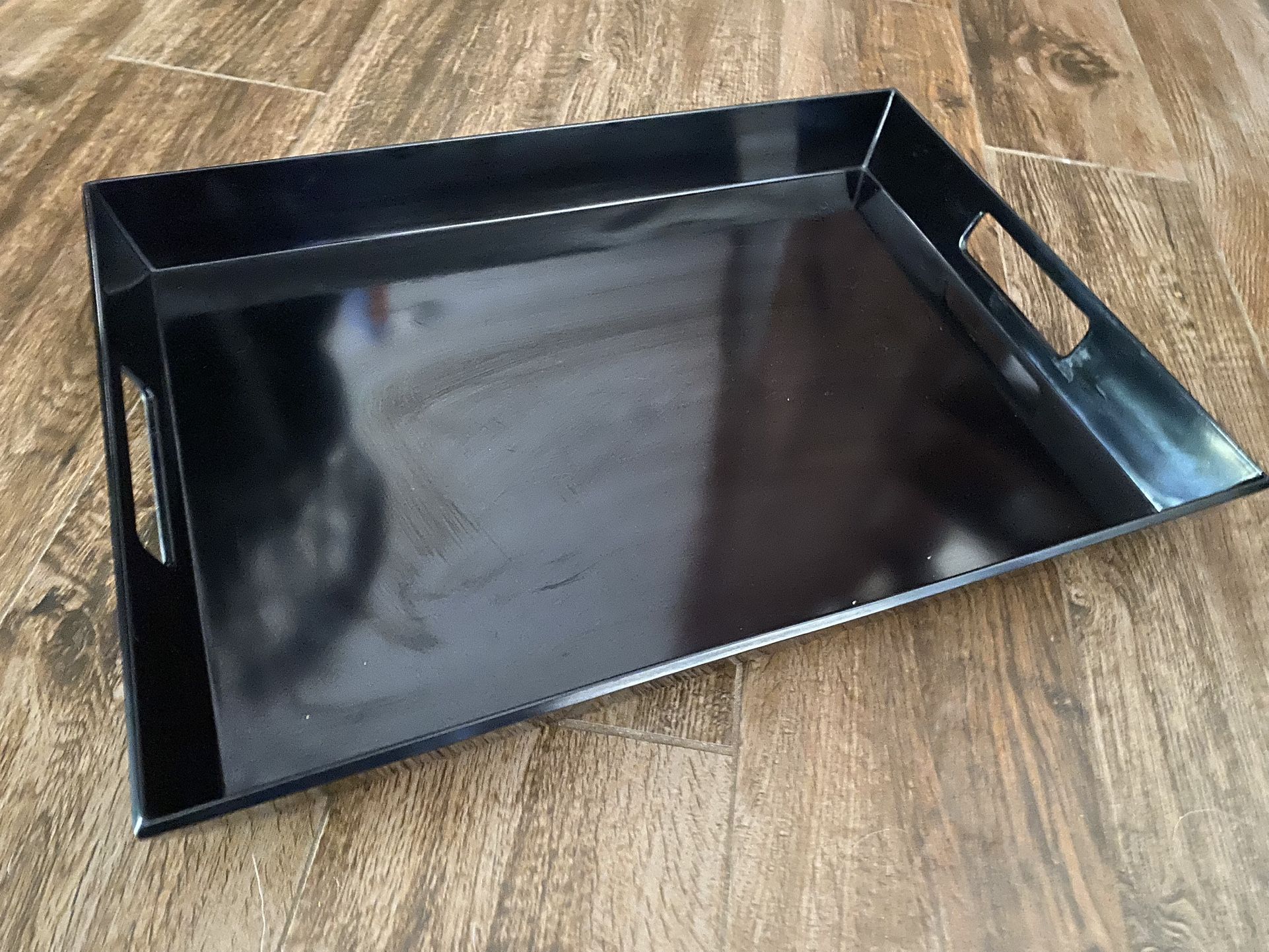 Black Serving Tray