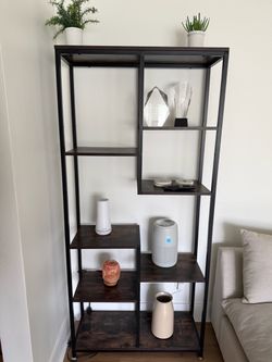 Living room decorative shelf