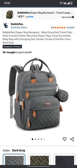 pañalera  estilo mochila ,