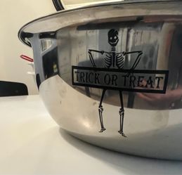 Halloween candy bowl