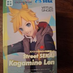 Stage Sekai Kagamine Len Figurine N.I.B 