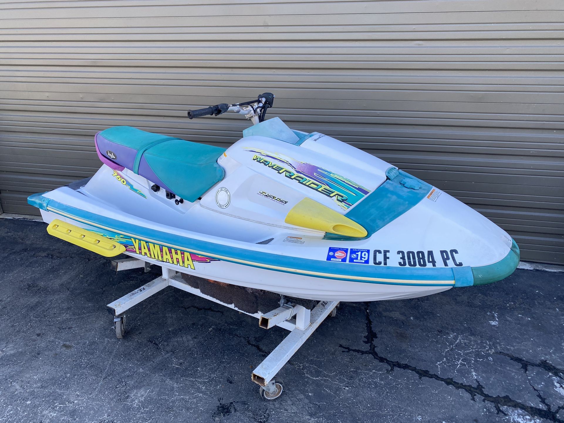 1996 Yamaha Jetski Wave Raider 760 Jet Ski Seadoo Wave Runner for Sale ...