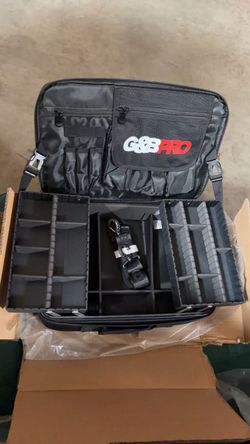 G&BPRO Crossbody barber Briefcase for Travel with Extending Tray System
