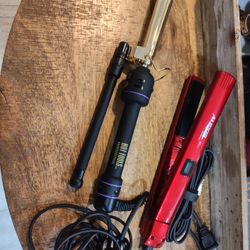 Curling Iron And Flat Iron 