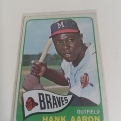 1965 Hank Aaron