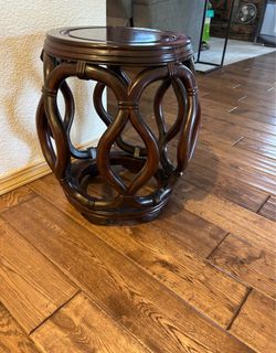Carved Wood Stool