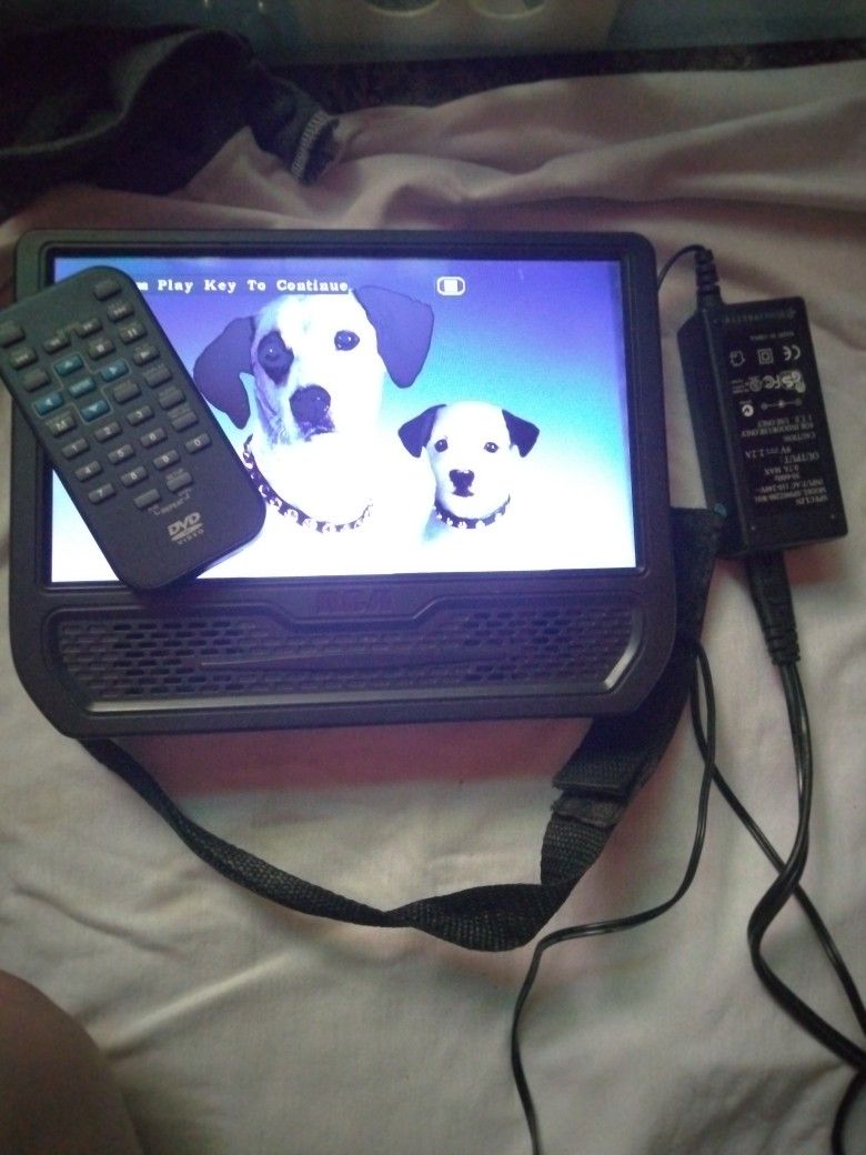 Portable T.V /DVD Player W/ Remote