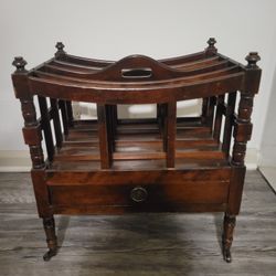 Antique Magazine Rack