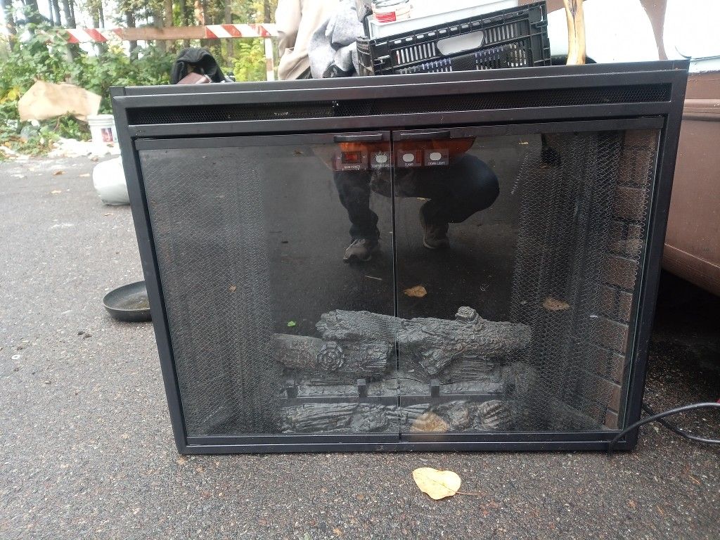 Electric Fireplace Insert 