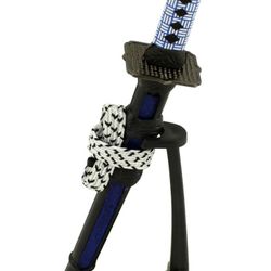 NEW! Blue Mini Japanese Samurai Sword Letter Opener  w/ Display Stand

