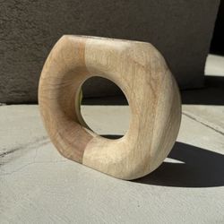 wooden container store vase