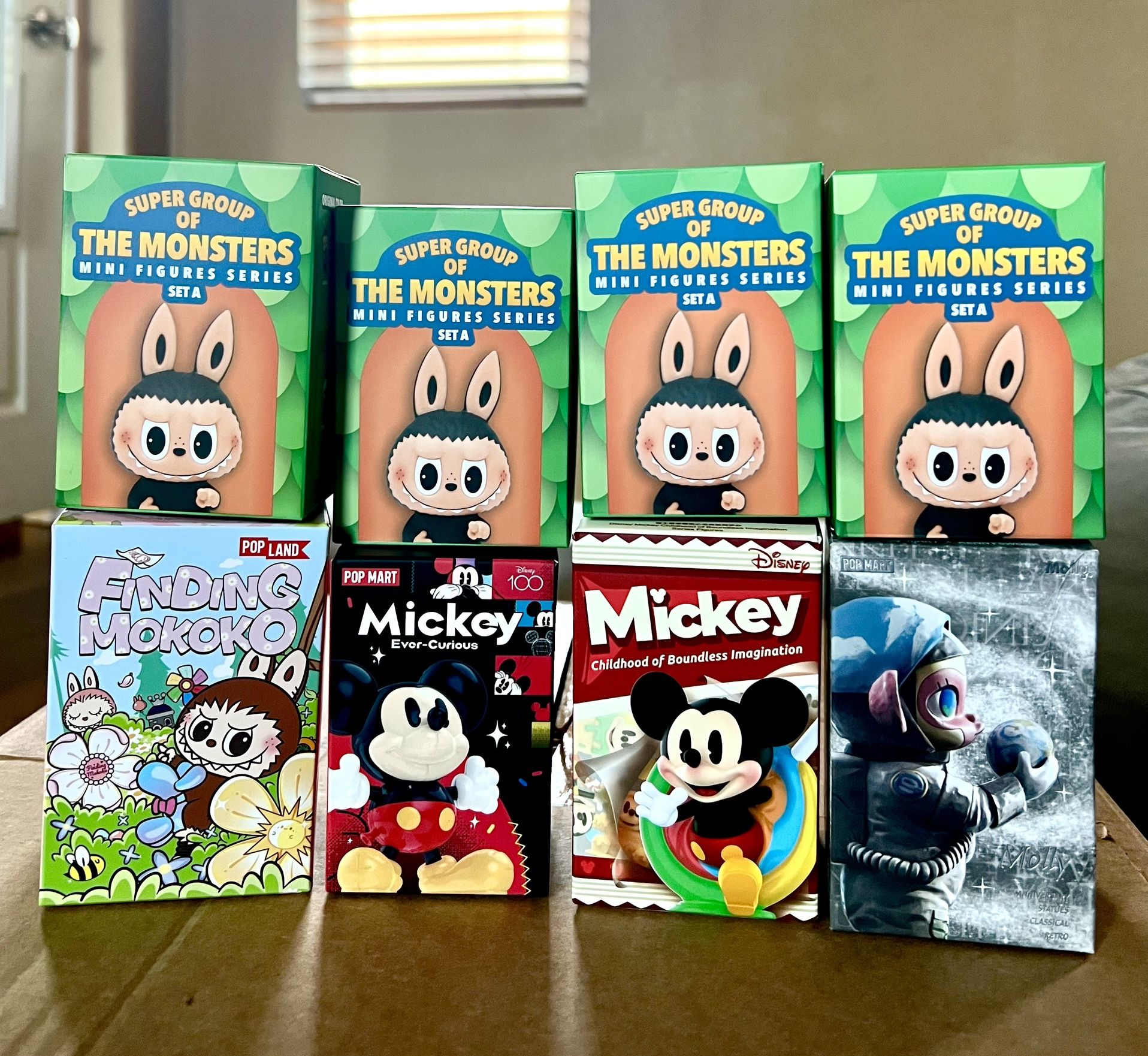 UNOPENED Pop Mart Blind Boxes