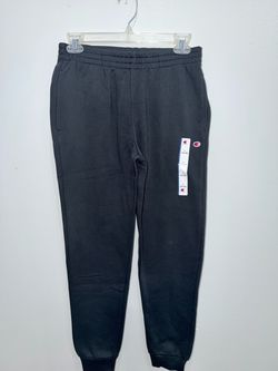Champion Black Jogger Sweatpants Size L