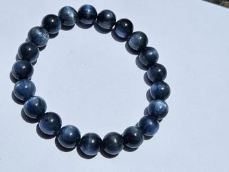 8mm Kyanite crystal bracelet