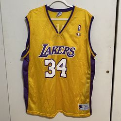 Authentic Y2K Vintage Champion Lakers Jersey