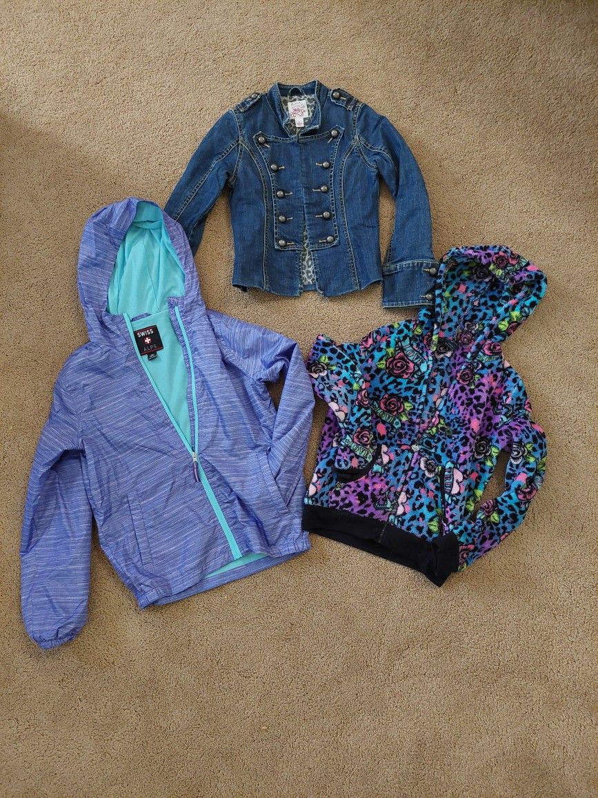 3 Girl's Jackets for $25