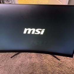 MSI 32in Curved Monitor