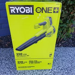 BLOWER RYOBI 18V BATTERY AND CHARGER INCLUDED