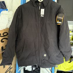 Black Berne Workwear Jacket