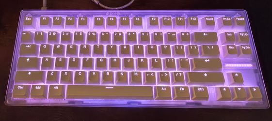 Wooting 80 HE Ghost Case With Custom Cable