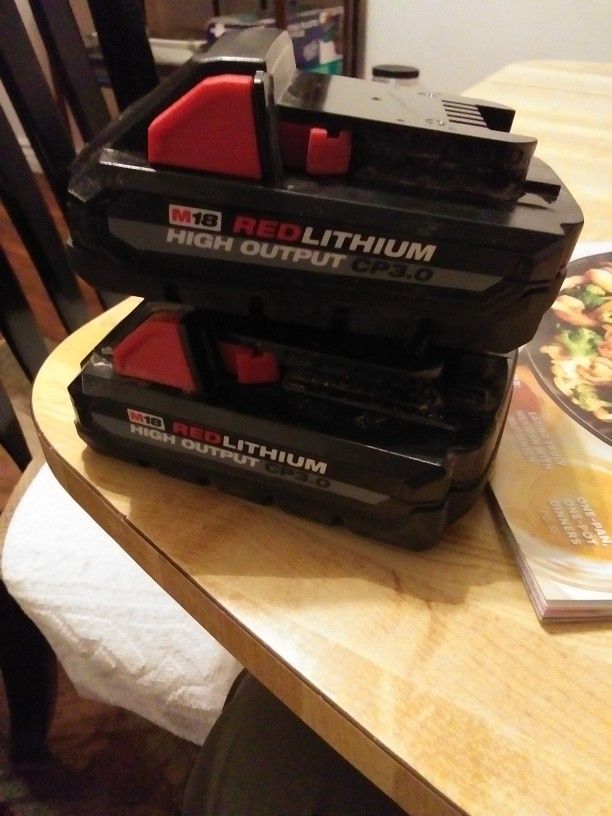 2 M18 Batteries
