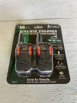 Walkie talkies