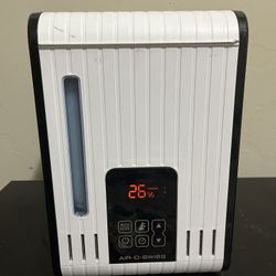Air-O-Swiss S450 Steam Humidifier – Large Room Digital Warm Mist – $95 OBO
