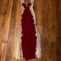 Prom/Dance Formal Red Dress - Juniors Size XS - $125