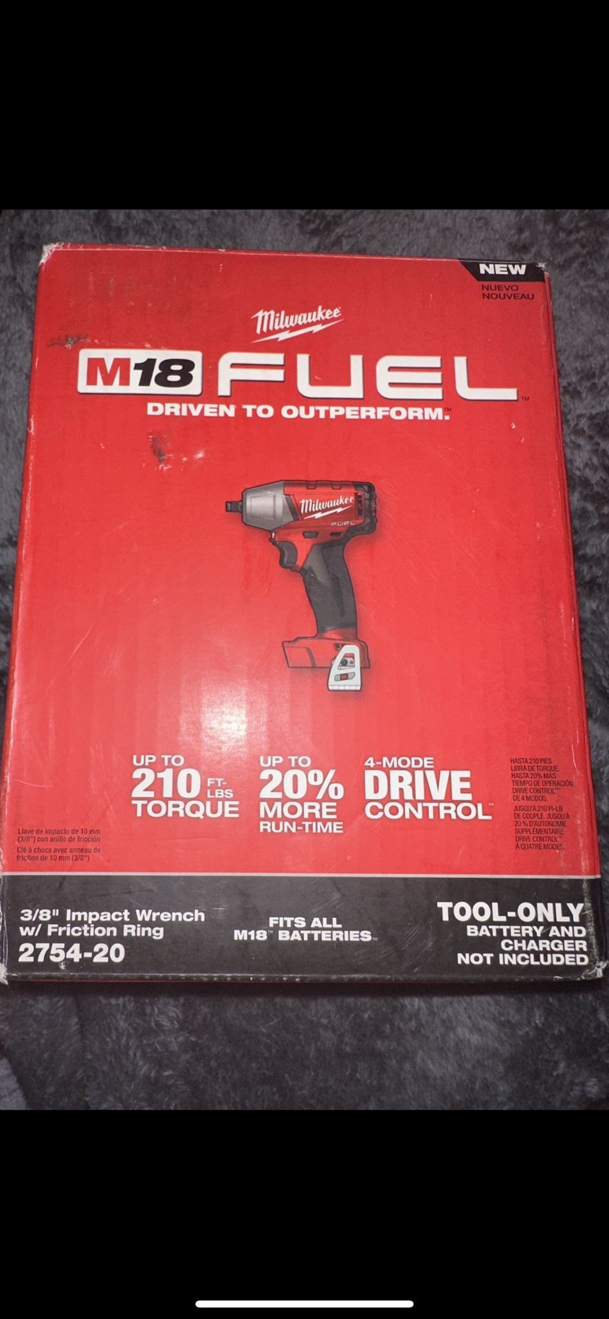 Milwaukee 3/8 Drive Impact BRAND NEW!!! Still In Box