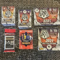 Under Market 2020-2021 Panini And Topps Sealed Soccer Retail