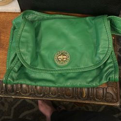 Marc Jacob’s Emerald Green Leather Shoulder Bag Excellent Condition 