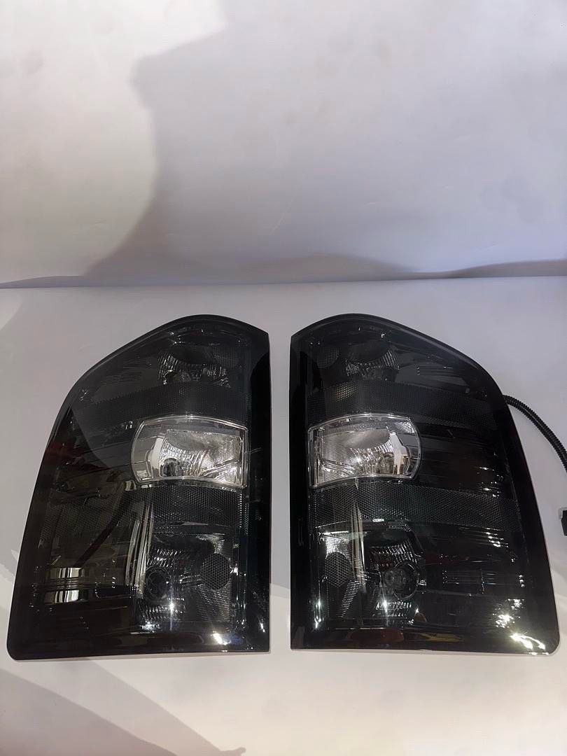2007to2014 Chevy Silverado 1500/2500HD/3500HD Smoked Reverse Lamps Taillights micas Calaveras