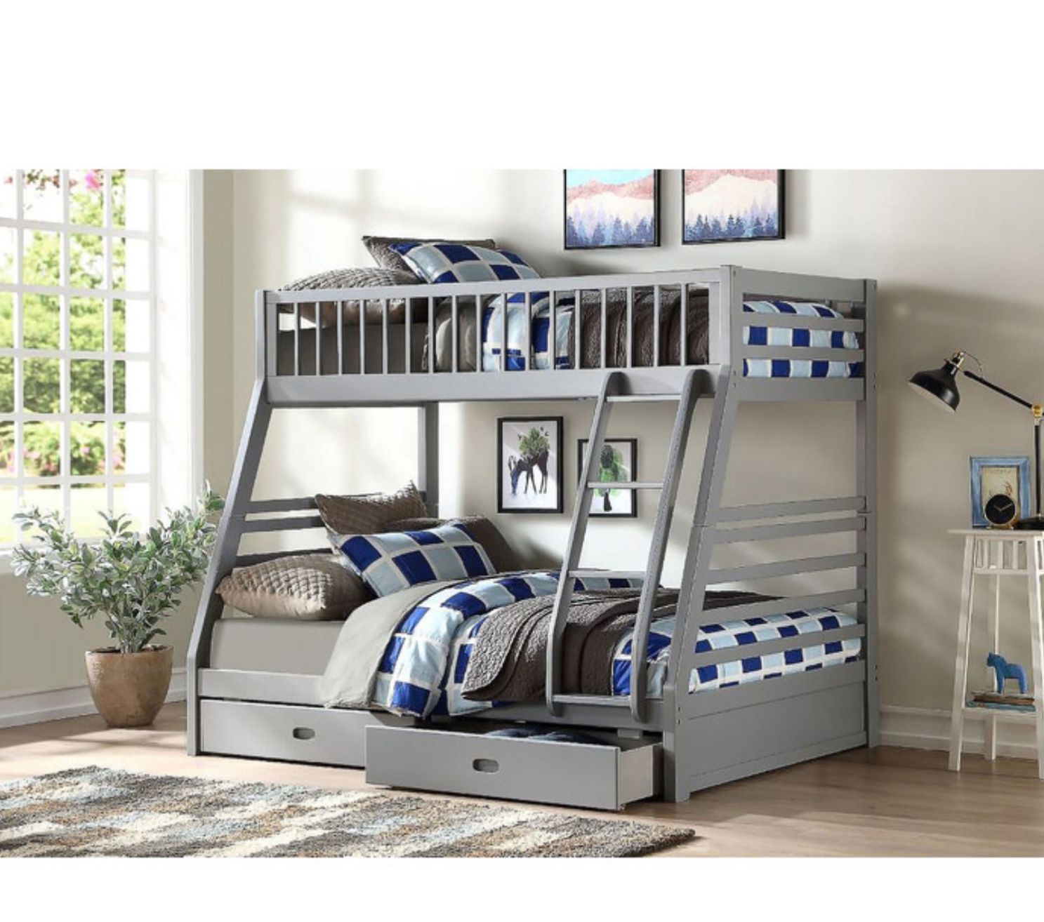 Beautiful Bunk Bed Twin Over Full