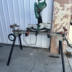 Metabo HPT Saw with Stand 12”