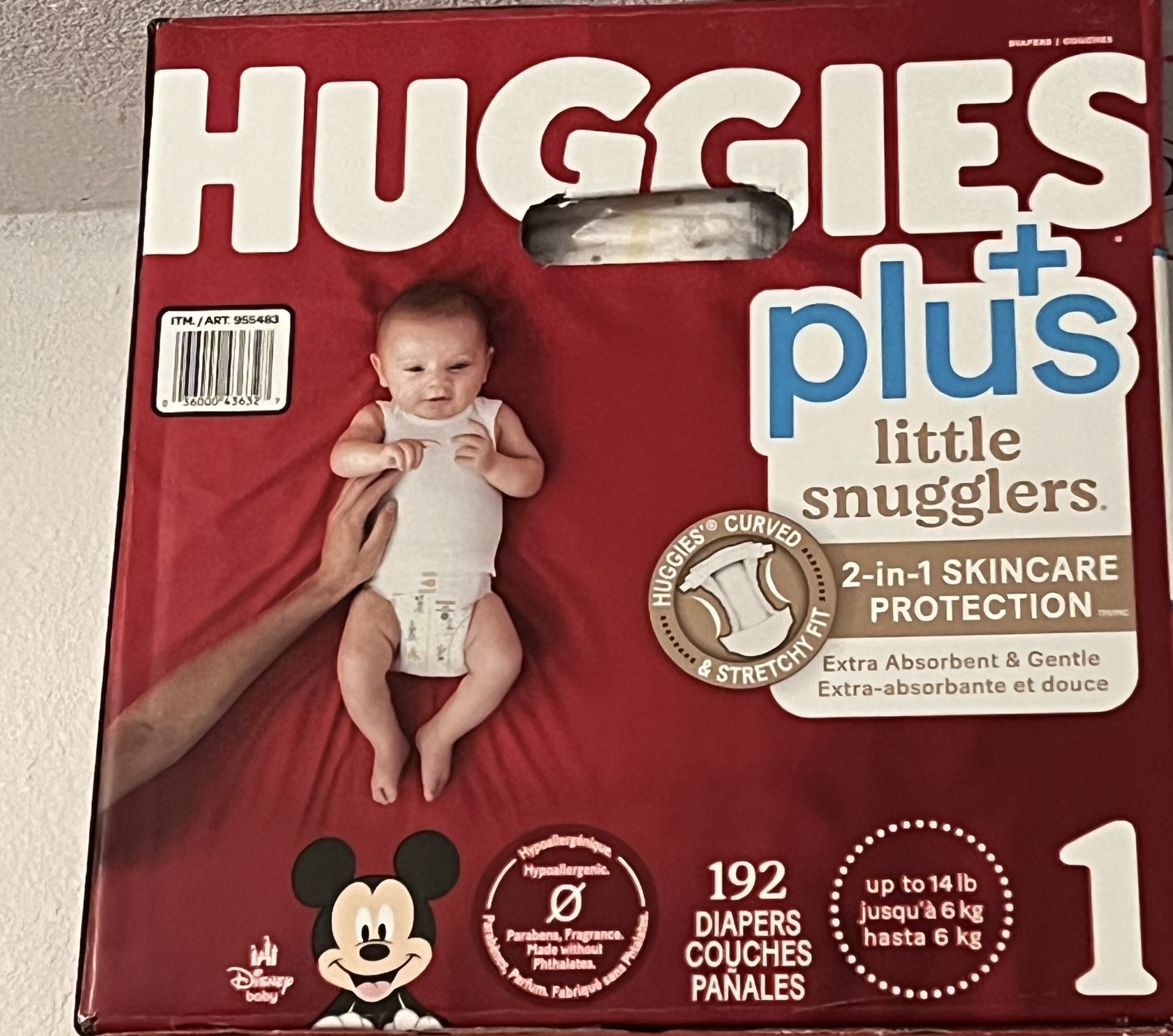 Huggies size 1