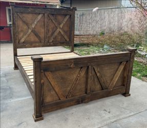 Rustic Bed