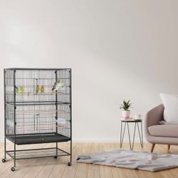 Wrought Iron Bird Cage 610958