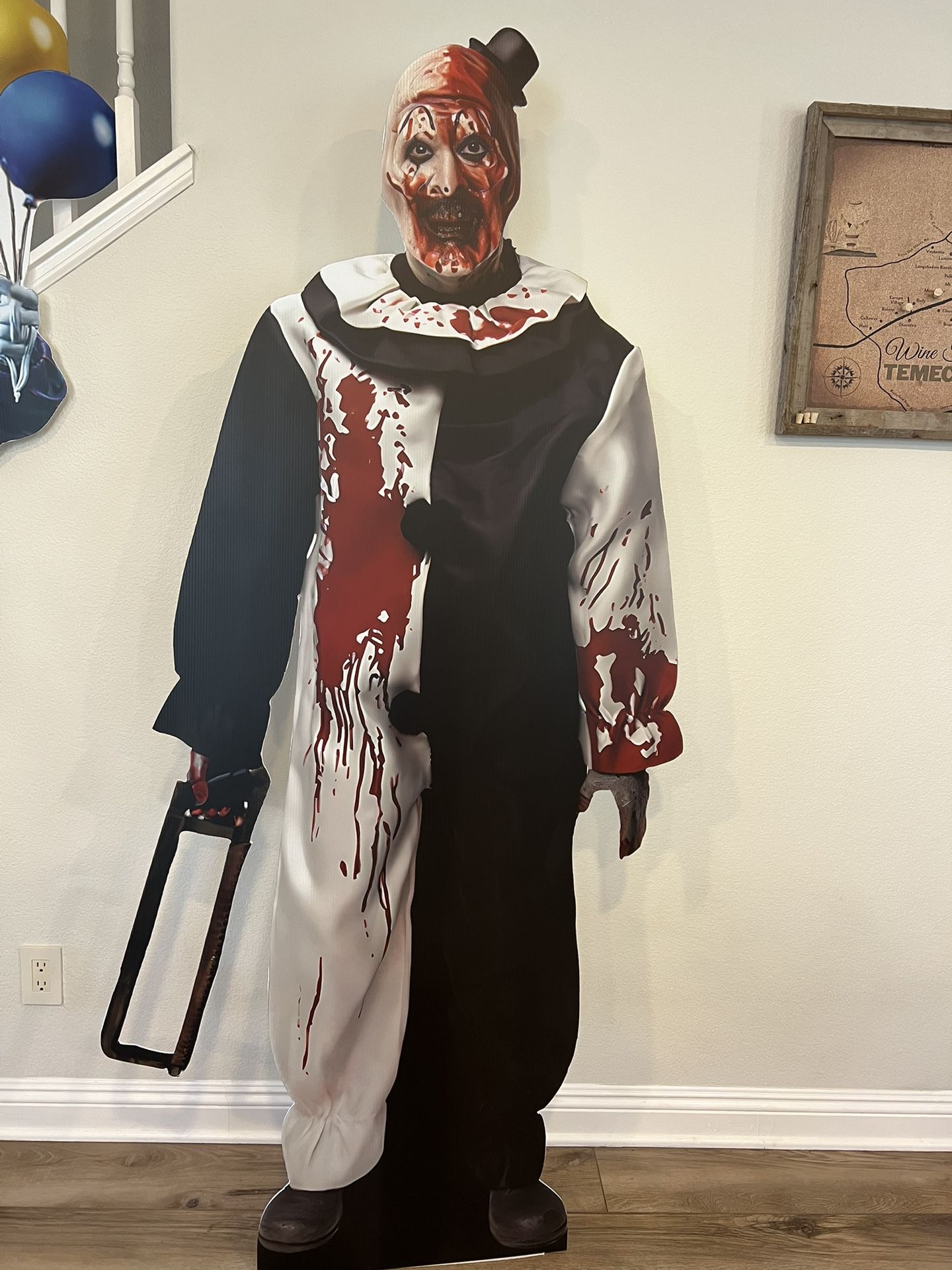Terrifier Prop 7 Feet Tall! 