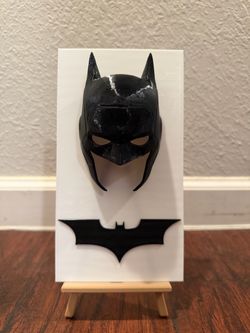 Batman 3D Mask Wall Art – Dark Knight Collectible Decor